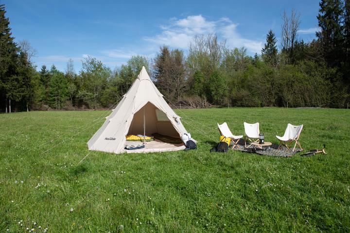 Image du produit Naturehike Pyramide de Profondeur (Tente igloo, 12.80 kg, 4 personnes)
