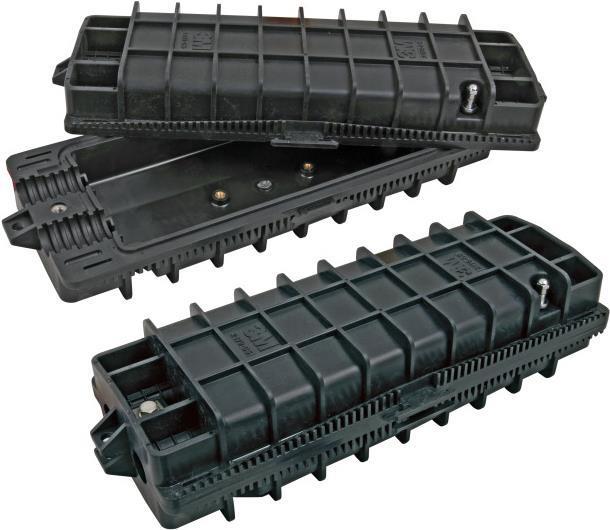 Produktbild EFB Elektronik Outdoormuffe,IP 68,Kabelstärke 10-25mm, für 48 Fasern (Kabel Verbindungsbox)