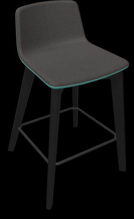 Dark grey, Black, Mint, Ash stained black