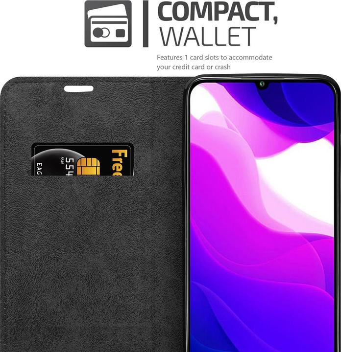 Productafbeelding Cadorabo Boek Onzichtbare Magneethoes (Xiaomi Mi 10 Lite)