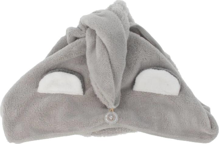 Produktbild Parsa Beauty PARSA Nature Kids Haarturban mit Koalaohren, grau Recyceltes Mikrofaser OEKO-Tex