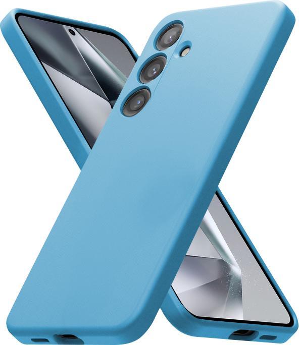 Actual product image Crong Colour Cover - Cover for Samsung Galaxy S24 (blue) (Samsung Galaxy S24+)