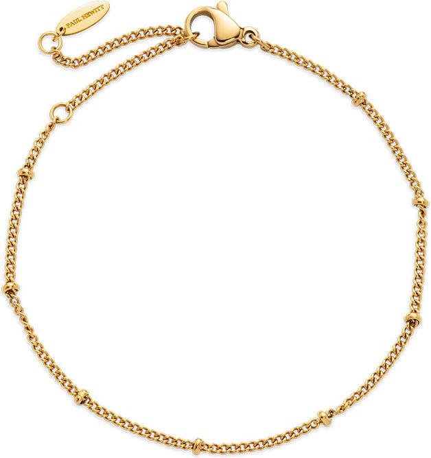Paul Hewitt Bracelet Horizon Ball Chain Gold (20 cm, Edelstahl)