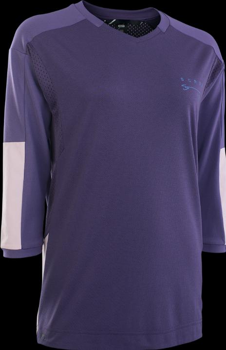 Produktbild ION Bike Jersey Scrub Amp LS 3/4 BAT women - dark-purple (38)