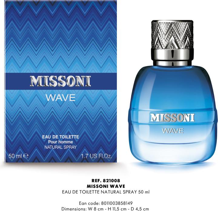 Produktbild Missoni Wave (Eau de Toilette, 50 ml)