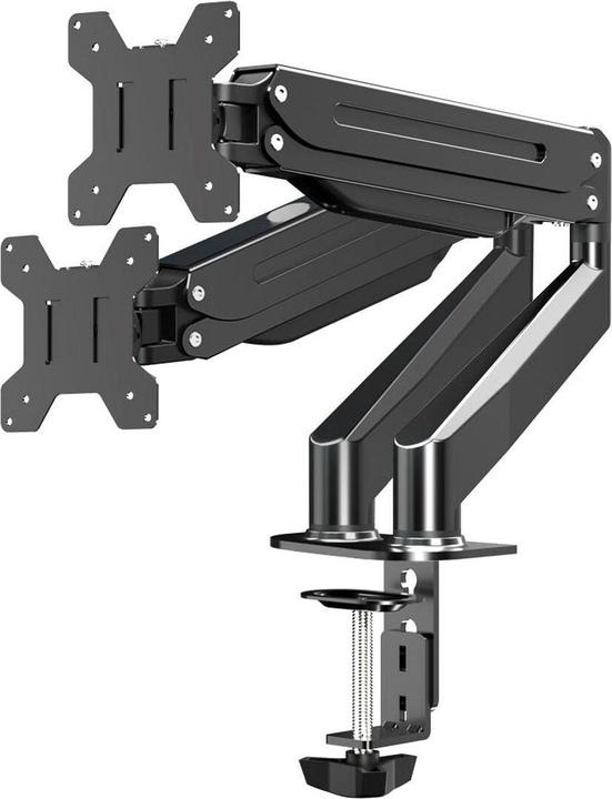 Esperanza ERW020 Support de table à gaz pour deux moniteurs 17-27" jusqu'à 6kg (Tables, 27.01")