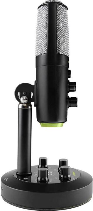 Image du produit Mackie Microphone de studio USB CHROMIUM Boîtier métallique, support, câble inclus.