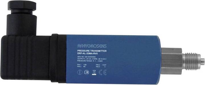 Produktbild B+B Thermo-Technik Drucksensor 1 St. DRTR-AL-10V-R10B 0 bar bis 10 L x B H 120