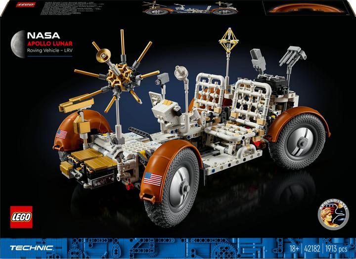 LEGO NASA Apollo Lunar Roving Vehicle (LRV) (42182, LEGO Technic)