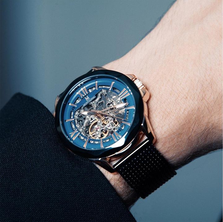 Image du produit Montignac Montre Round Automatique (Montre squelette, 42 mm)
