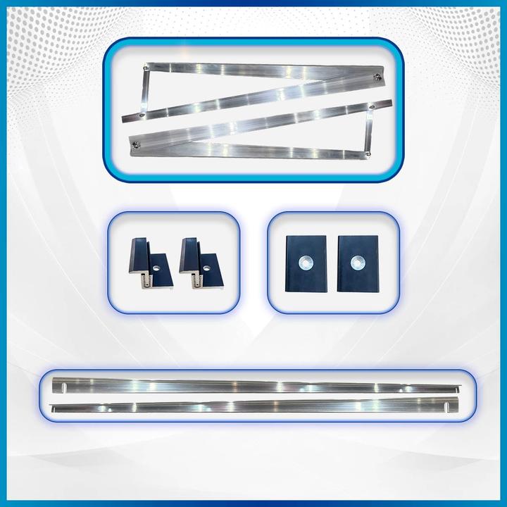 Produktbild Solar Hook Aufständerung für 2 Solarmodule 380-430Wp Basis-System (Solaranlage Montagematerial)