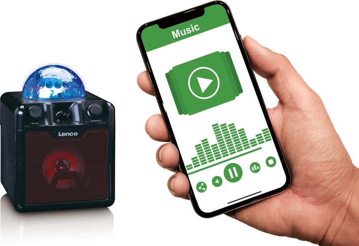 Productafbeelding Lenco Bluetooth&draagbare luidsprekers (10 h, Elektrische stroom)