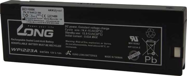 Actual product image AccuCell Akku GE/ Criticon Dinamap Pro 100, 200 (1 pcs., Device specific, 2100 mAh, Battery + charger)
