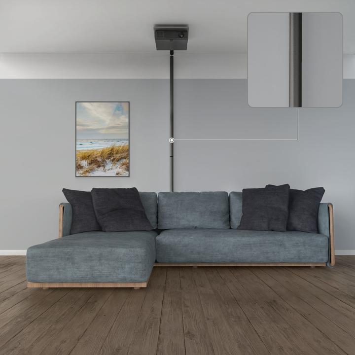 Produktbild Hama Alu-Kabelkanal, halbrund (Kabelkanal, 110 cm)