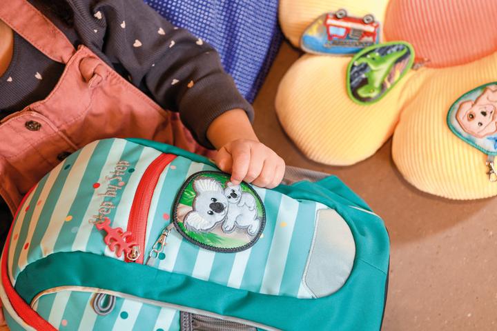 Actual product image Step by Step Set di accessori per zaini scolastici Kiga Mags