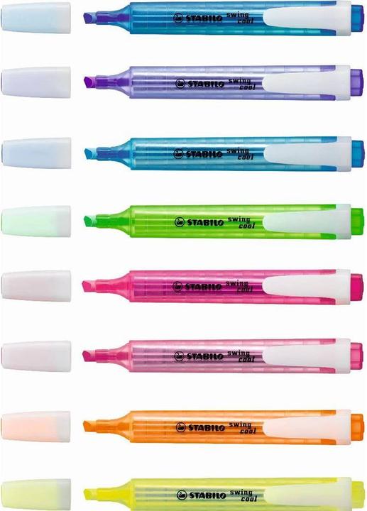 Immagine prodotto STABILO Swing Cool (Blu, Giallo, Verde, Pink, 4 mm, 4 x)