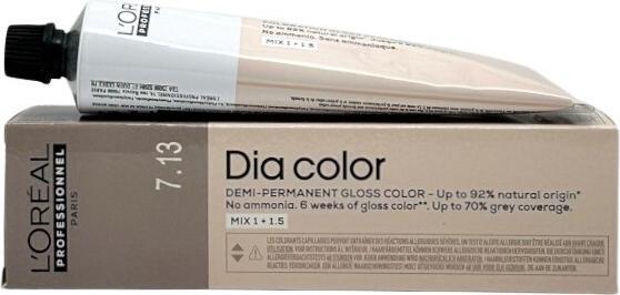 Produktbild L'Oréal Paris Loreal DIA Color 7,13 Mittelblond Asch Gold 60 ml (7.13 Gold-Aschblond)