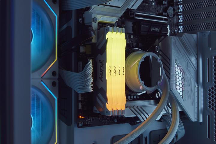 Produktbild Kingston FURY Renegade RGB (2 x 32GB, 6400 MHz, DDR5-RAM, DIMM)