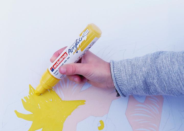 Produktbild Edding Acrylmarker 5000 Breit (Verkehrsgelb, 10 mm, 1 x)