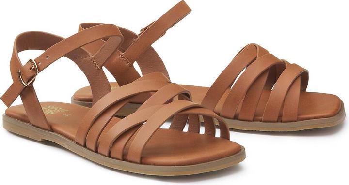 La Redoute Collections Sandalen mit geflochtenem Riemen