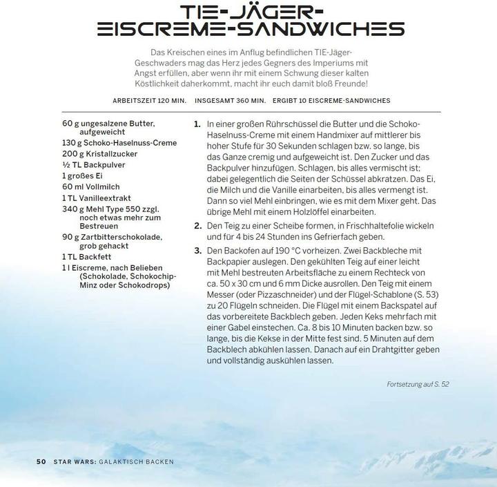 Immagine prodotto Panini Star Wars: Galaktisch Backen (Tedesco, Edizioni di approfondimento, LUCASFILM, 2022)