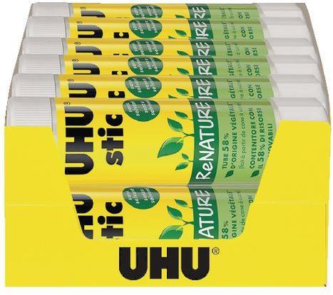Produktbild UHU Klebestift ReNATURE Klebestift Transparent