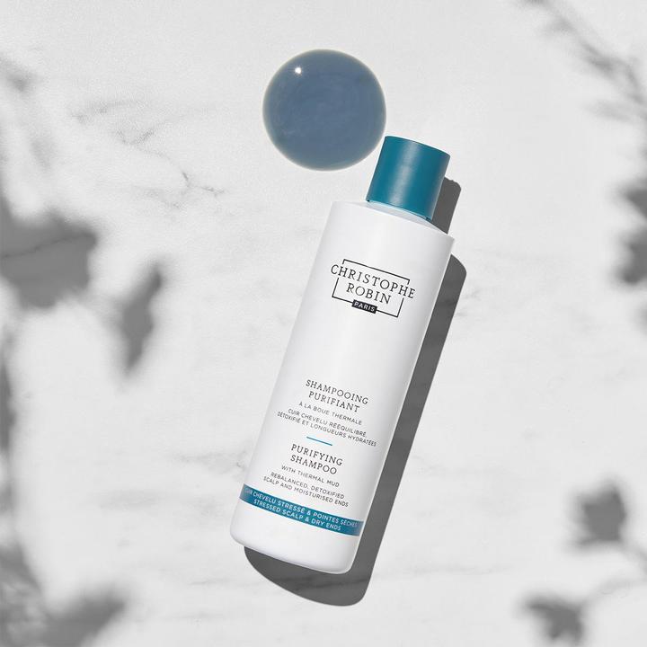 Produktbild Christophe Robin Purifying Shampoo with Thermal Mud (250 ml, Flüssiges Shampoo)