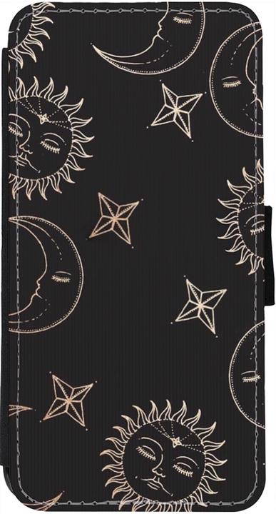 Immagine prodotto PhoneLook Cover Portafoglio nero Soli e Lune (Apple iPhone 13)