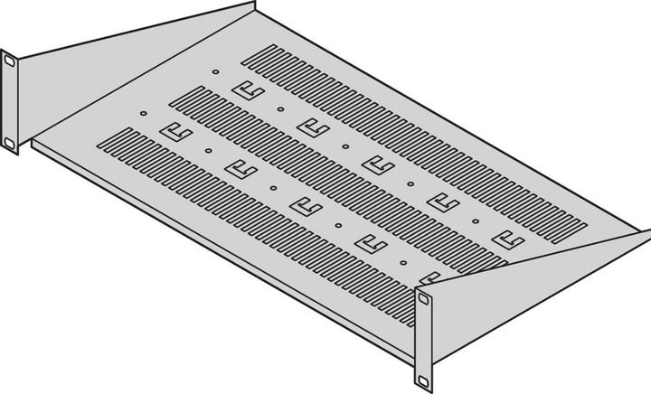 Image du produit Schroff Support d'appareils 19", surface de pose 430 x 250mm, RAL7021