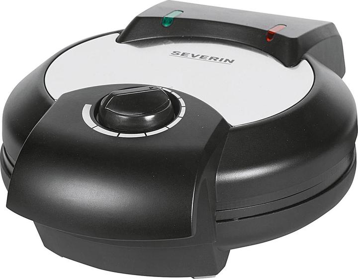 Immagine prodotto Severin 2103 acciaio inox spazzolato-nero, 1300 W, a forma di cuore, numero di cialde 5