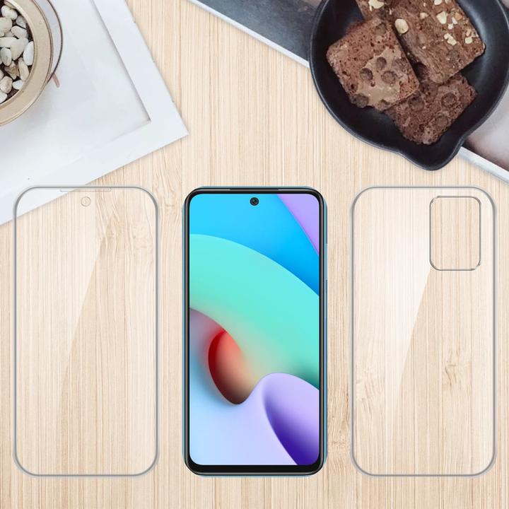 Produktbild Cadorabo TPU 360 Grad Case Hülle (Xiaomi Redmi 10, Xiaomi Redmi Note 11)