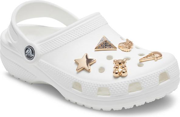Actual product image Crocs Jibbitz Gold Icons (One size)