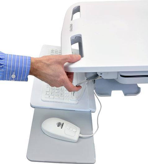 Immagine prodotto Ergotron Carrello per notebook/tastiera/mouse/scanner (architettura aperta)