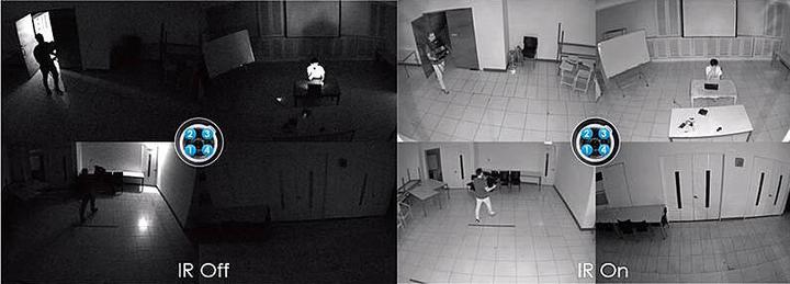Productafbeelding Vivotek MA9322-EHTVL Multi Sensor Camera Buiten Vandaal Koepel 4x4MP (2688 x 1920 Pixels)