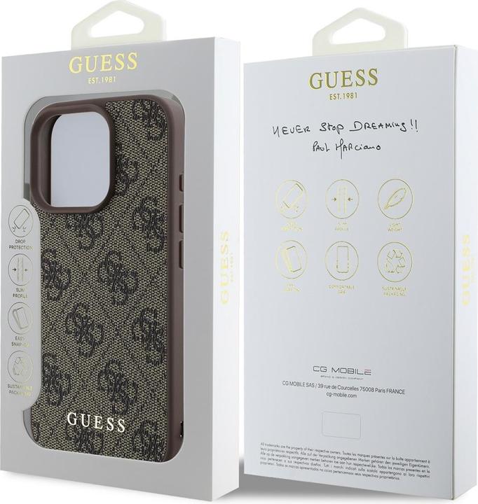 Productafbeelding Guess iPhone 16 Pro 4G Bedelhoesje (Apple iPhone 16 Pro)