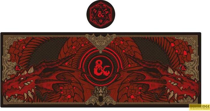 Immagine prodotto Fanattik Dungeons & Dragons set sous-mains revêtu & sous-verre Graphic