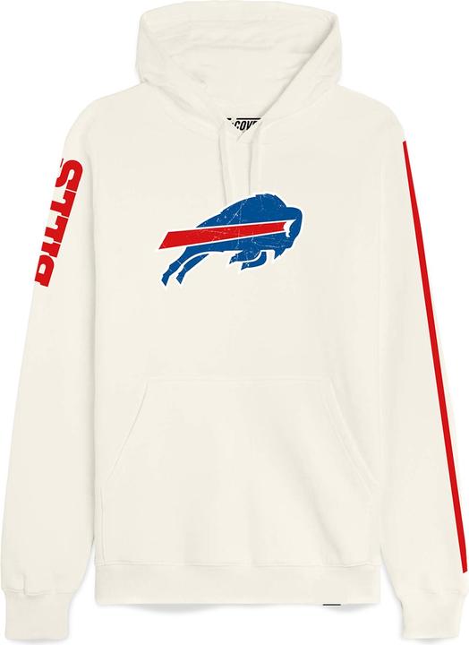 Immagine prodotto Recovered Felpa con cappuccio in pile Re:covered - NFL Buffalo Bills bianco ecru - S (S)