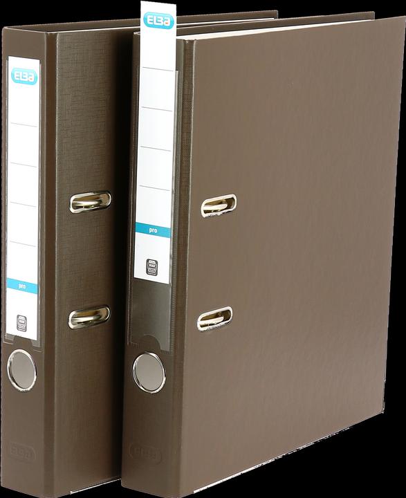 Produktbild Elba Ordner smart PP-Papier, Rückenbreite: 50 mm, braun DIN A4, Einband aussen PP (A4, 50 mm, 1 Stück)