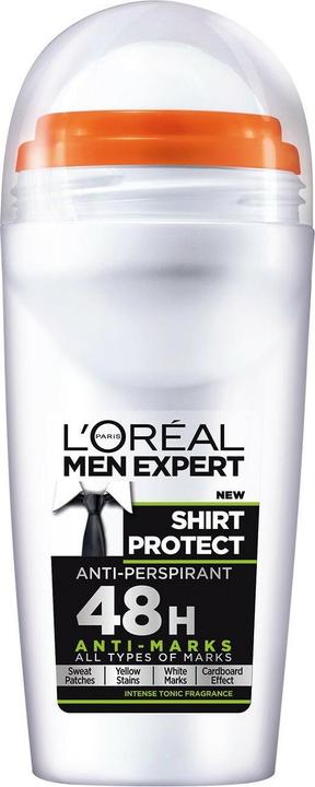 L'Oréal Paris L'Oreal - Men Expert Shirt Protect Anti-Perspirant Deodorant Roll-On 50Ml (Roll-on, 50 ml)