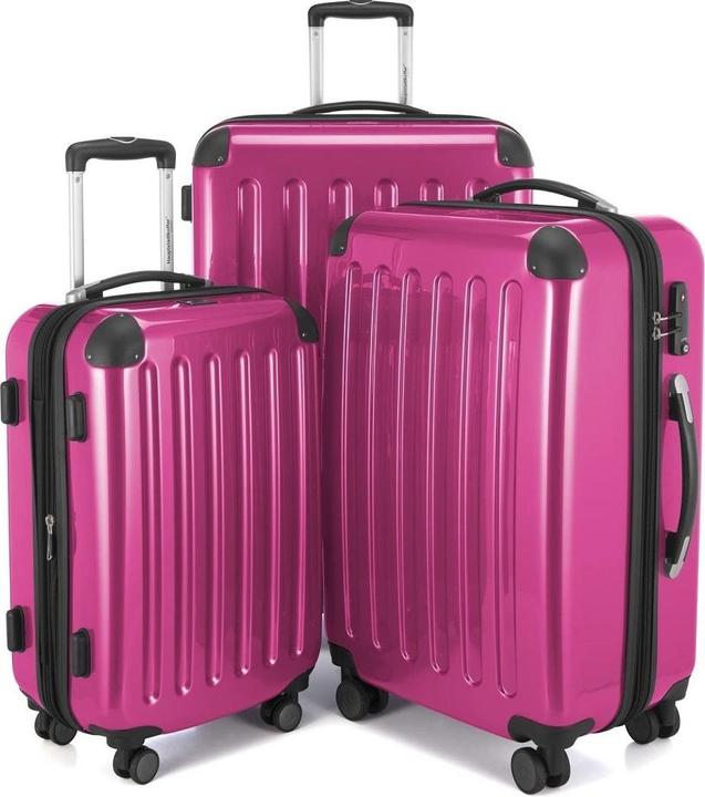 Hauptstadtkoffer Alex - Kofferset TSA Magenta, S/M/L (119 l, Handgepäck (bis 50l), M (50 - 90l), L (90 - 115l))