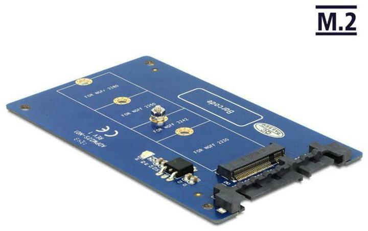 Actual product image Delock Converter SATA 22 Pin > M.2 NGFF