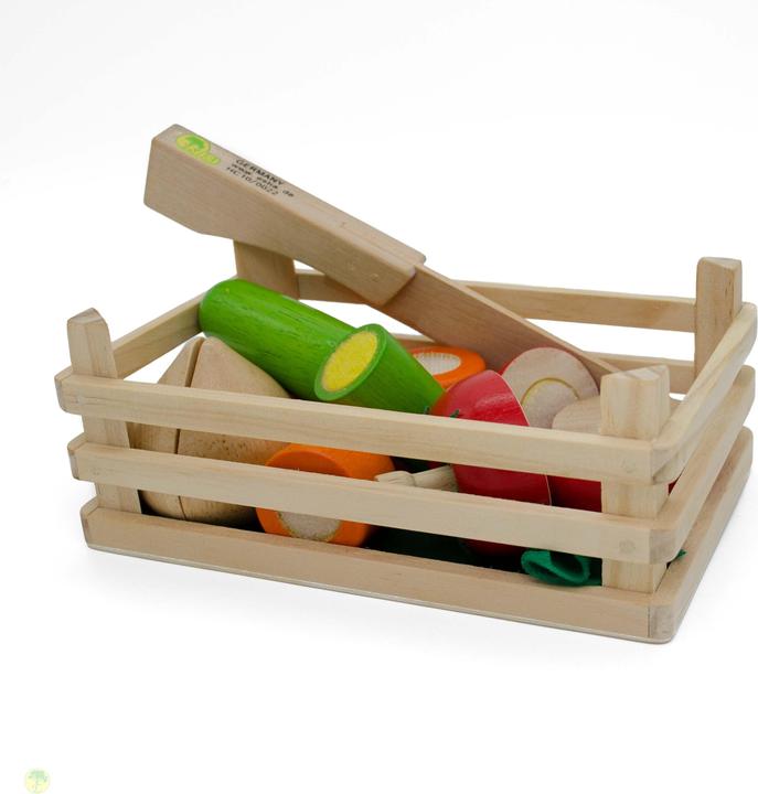 Image du produit Activity Board Assortiment de coupes Caisse à légumes en bois