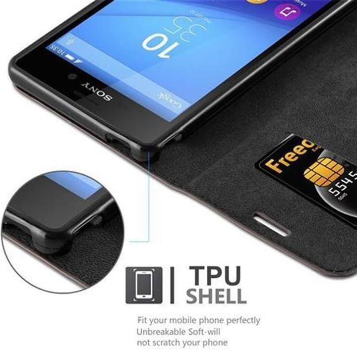 Produktbild Cadorabo Book Invisible Magnet Cover (Sony Xperia M4 Aqua)