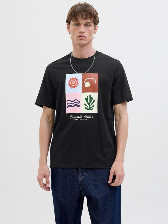 Image du produit Jack & Jones Gedruckt Rundhalsausschnitt T-shirt T-shirt (XXL)