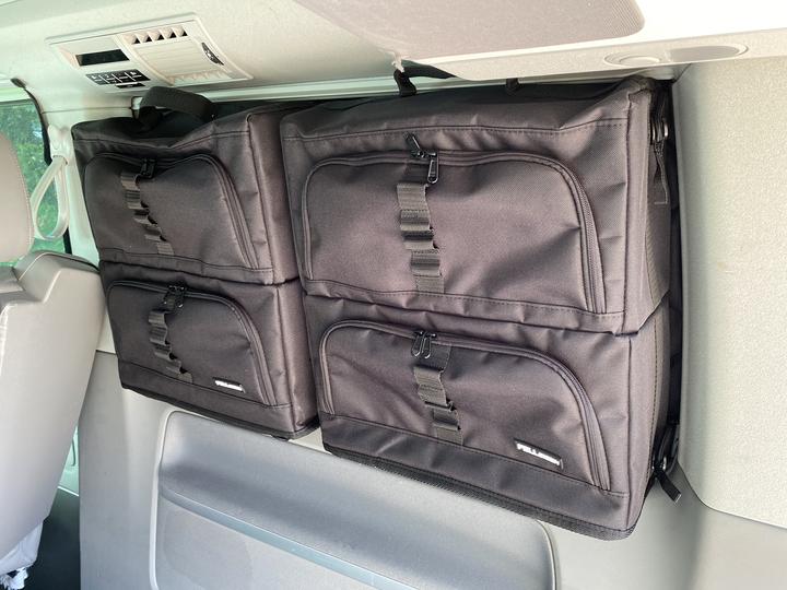Immagine prodotto Felleisen Set di 4 borse VWCalifornia Beach (2xTr ger, 4x BasicONE)incl. tappetini termici neri (24 l)