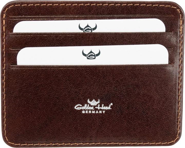 Produktbild Golden Head Colorado Kreditkartenetui RFID Schutz Leder 10 cm