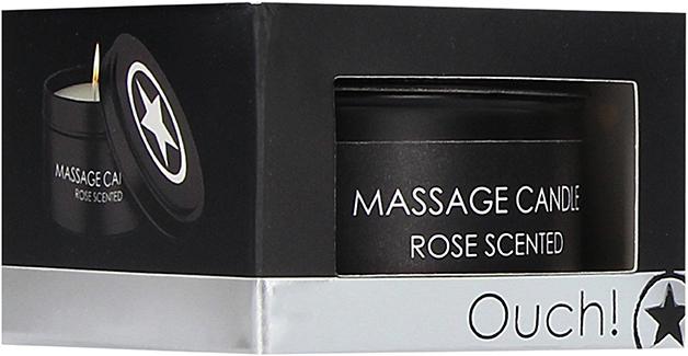 Actual product image Ouch! Massage Candle - Rose Scented
