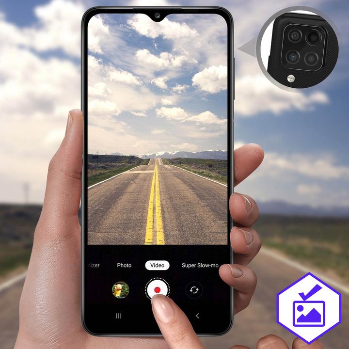Produktbild Avizar Schutzfolie, Rückkamera Folie, Kameraschutz (1 Stück, Samsung Galaxy A12)