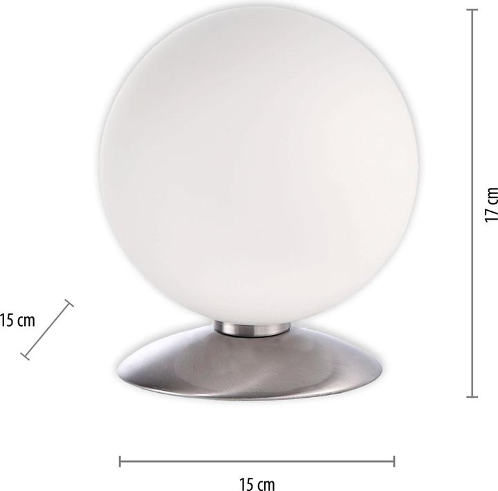Immagine prodotto Paul Neuhaus lampada da tavolo LED in acciaio (245 lm, G9)