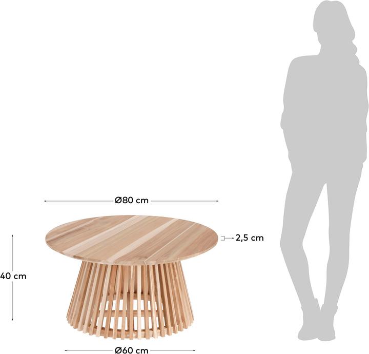 Immagine prodotto Kave Home Jeanette (80 x 80 x 40 cm)